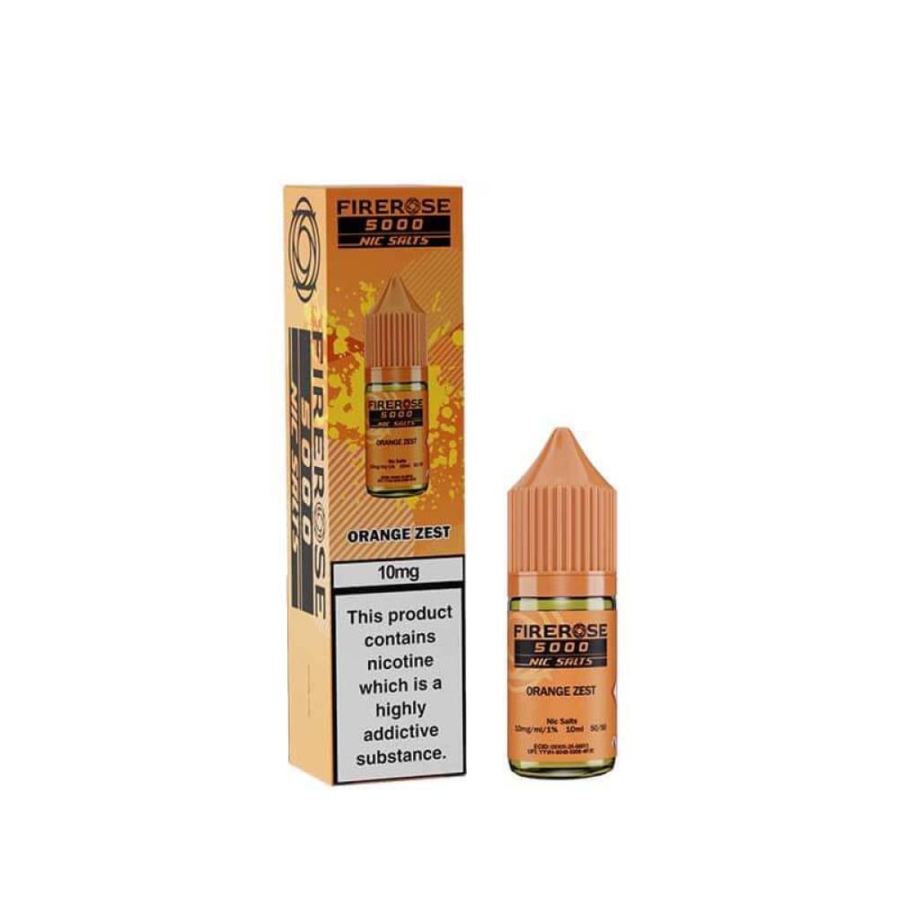  Orange Zest / 10mg Elux Firerose 5000 Nic Salts 10ml