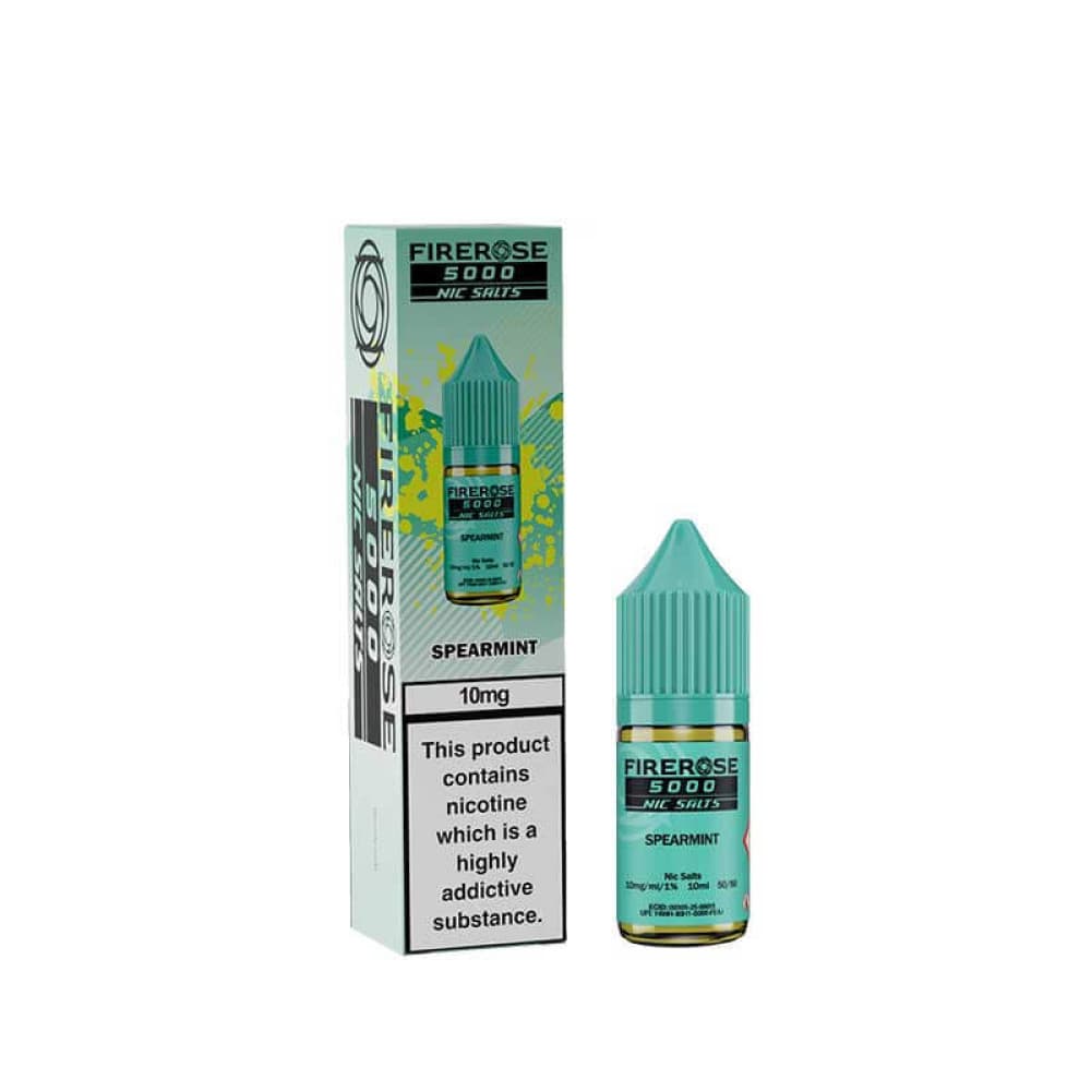  Spearmint / 10mg Elux Firerose 5000 Nic Salts 10ml