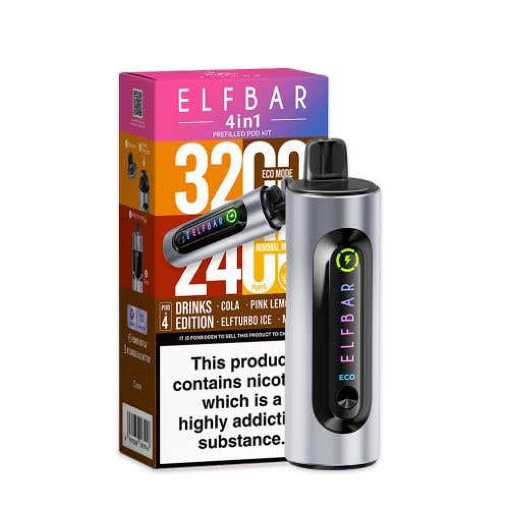  Drinks Edition Elf Bar 4-in-1 3200 Prefilled Pod Kit