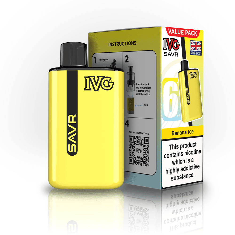  Banana Ice IVG SAVR 3000 Big Puff Device