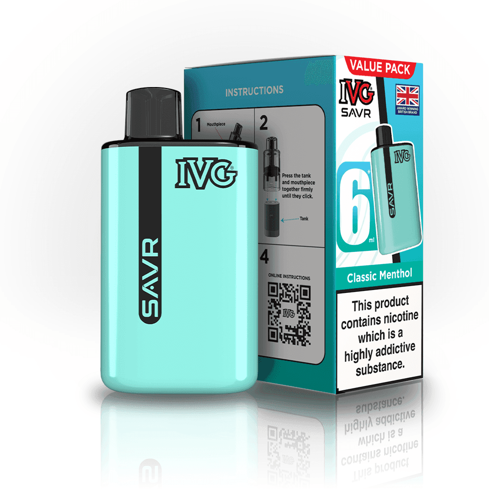  Classic Menthol IVG SAVR 3000 Big Puff Device