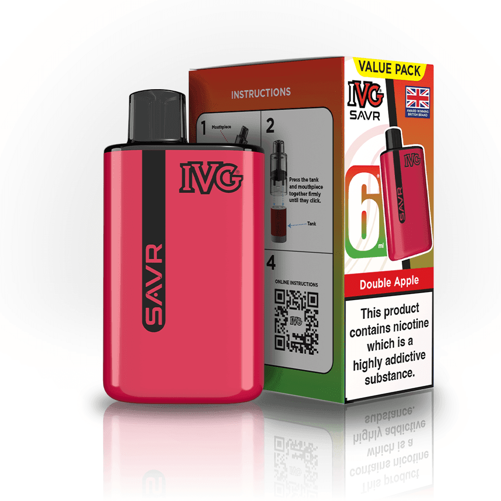  Double Apple IVG SAVR 3000 Big Puff Device