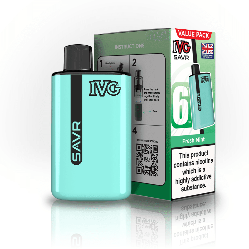  Fresh Mint IVG SAVR 3000 Big Puff Device