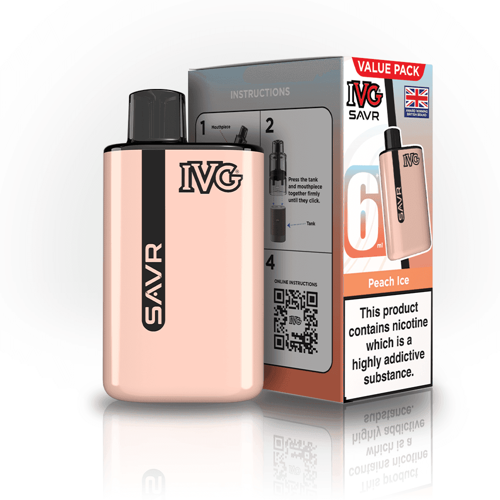  Peach Ice IVG SAVR 3000 Big Puff Device