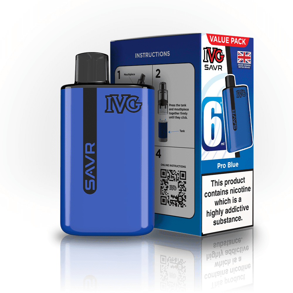  Pro Blue IVG SAVR 3000 Big Puff Device