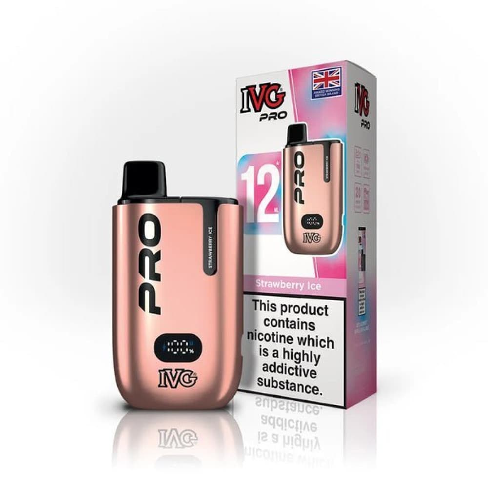  Strawberry Ice IVG Pro 6000 Starter Kit Pack of 5