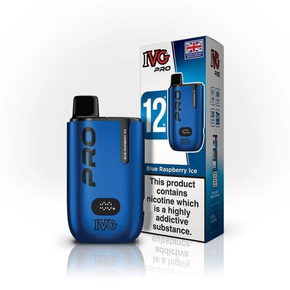  Blue Raspberry Ice IVG Pro 6000 Starter Kit Pack of 5