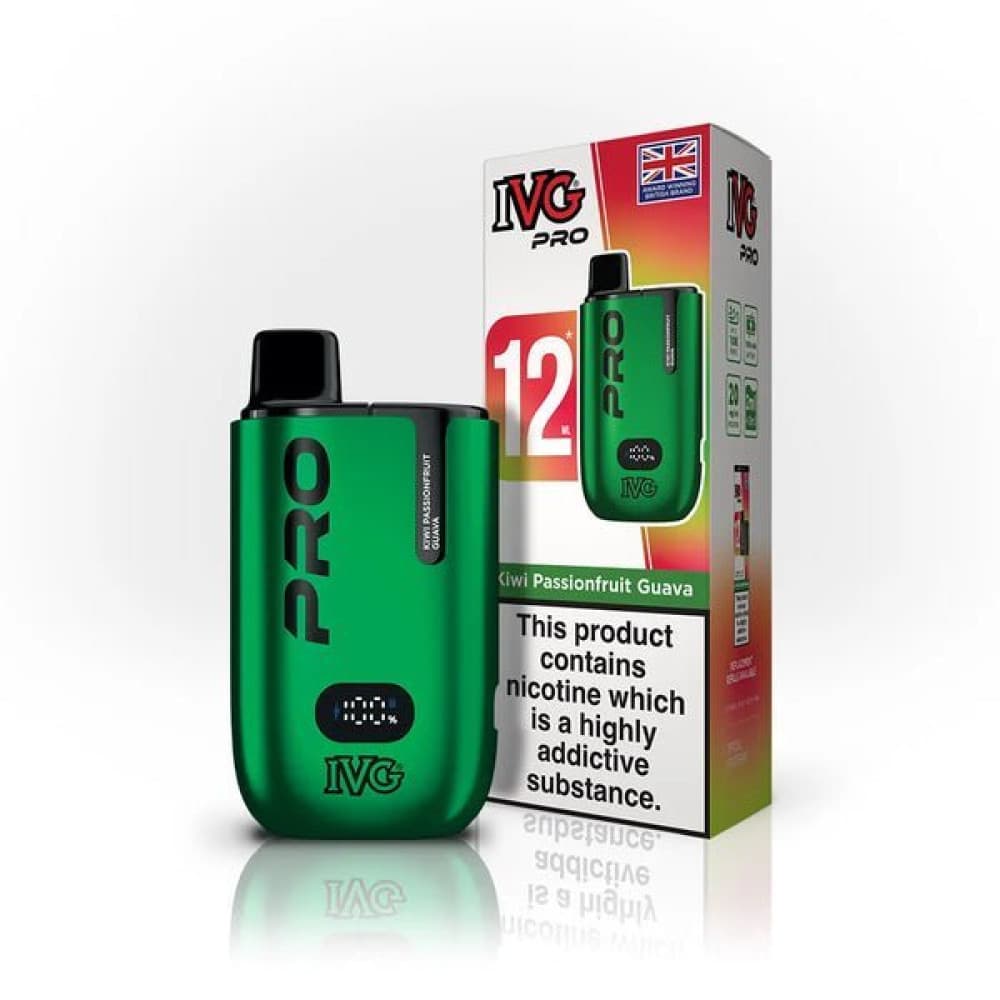  Kiwi Passionfruit Guava IVG Pro 6000 Starter Kit Pack of 5