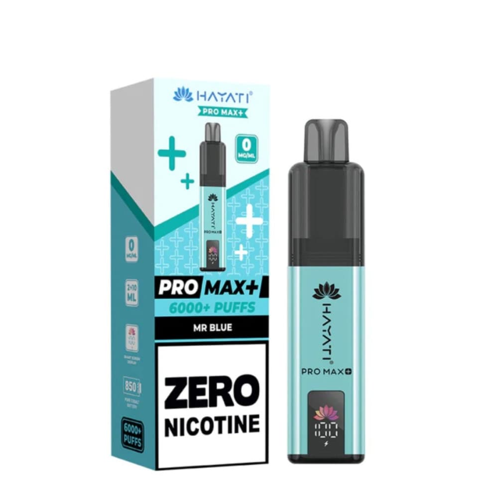  0mg / Mr Blue Hayati Pro Max+ 6K Puffs Pod Kit