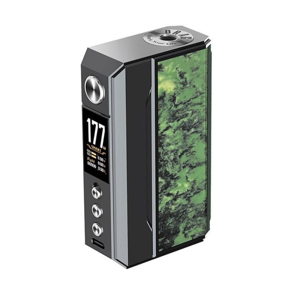  Gunmetal + Forest Green Voopoo Drag 4 Box Mod