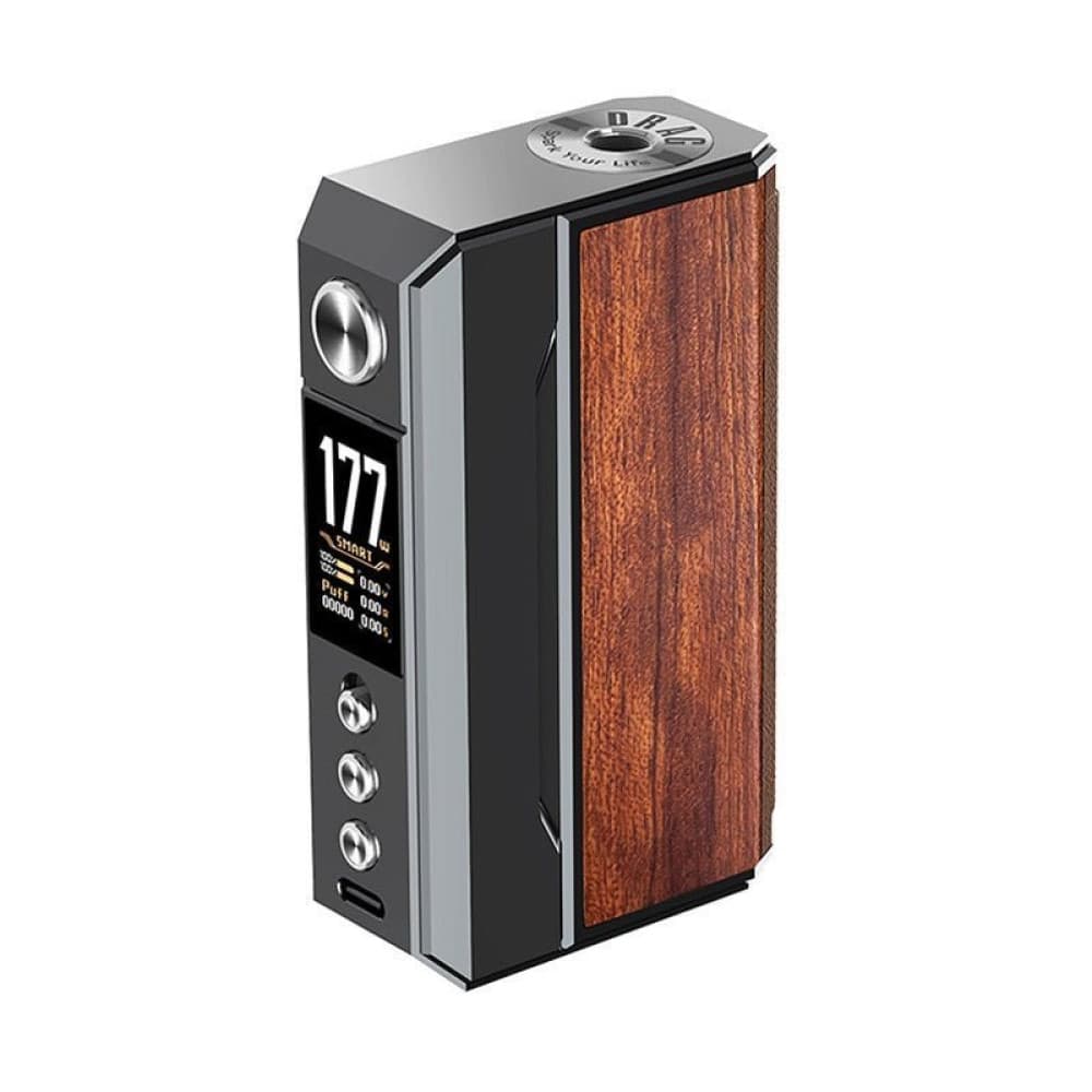  Gunmetal + Rosewood Voopoo Drag 4 Box Mod