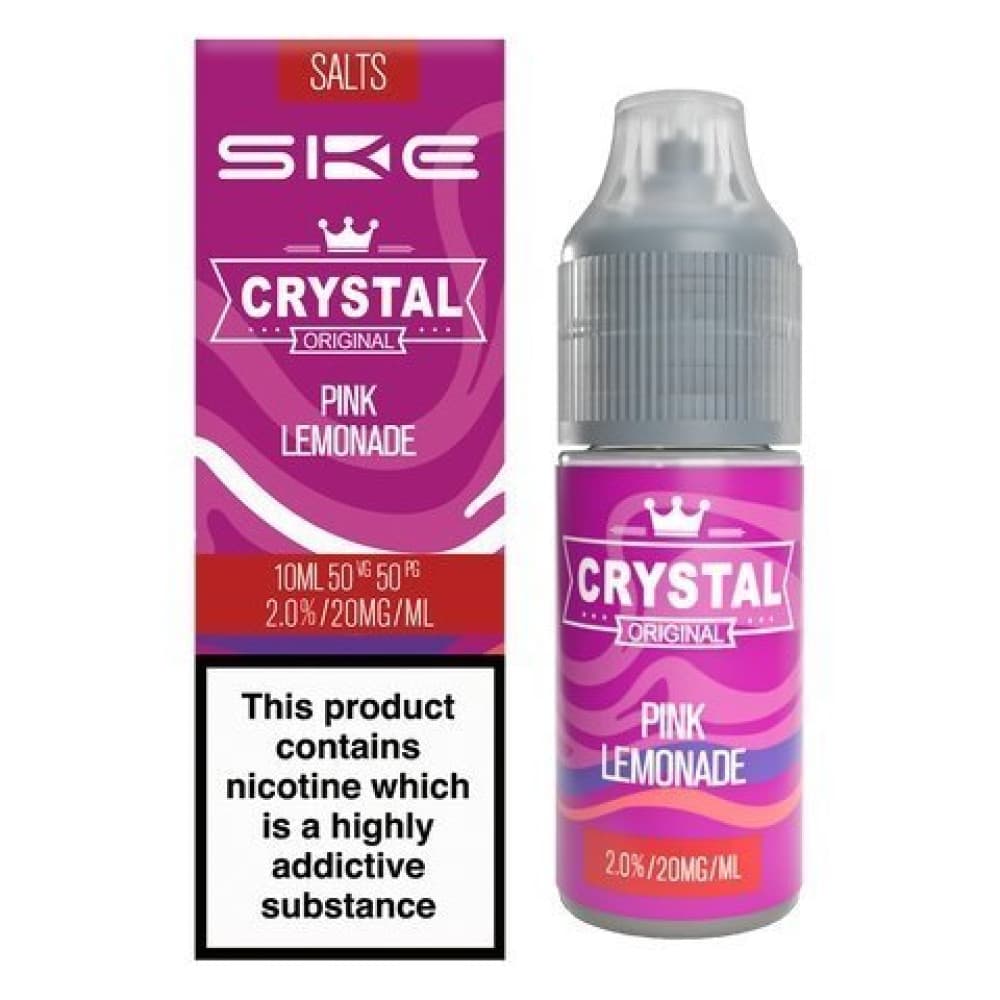  10mg / Pink Lemonade Ske Crystal Original Salt 10ml Nic Salts - Box of 10