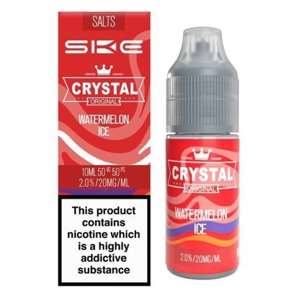  10mg / Watermelon Ice Ske Crystal Original Salt 10ml Nic Salts - Box of 10