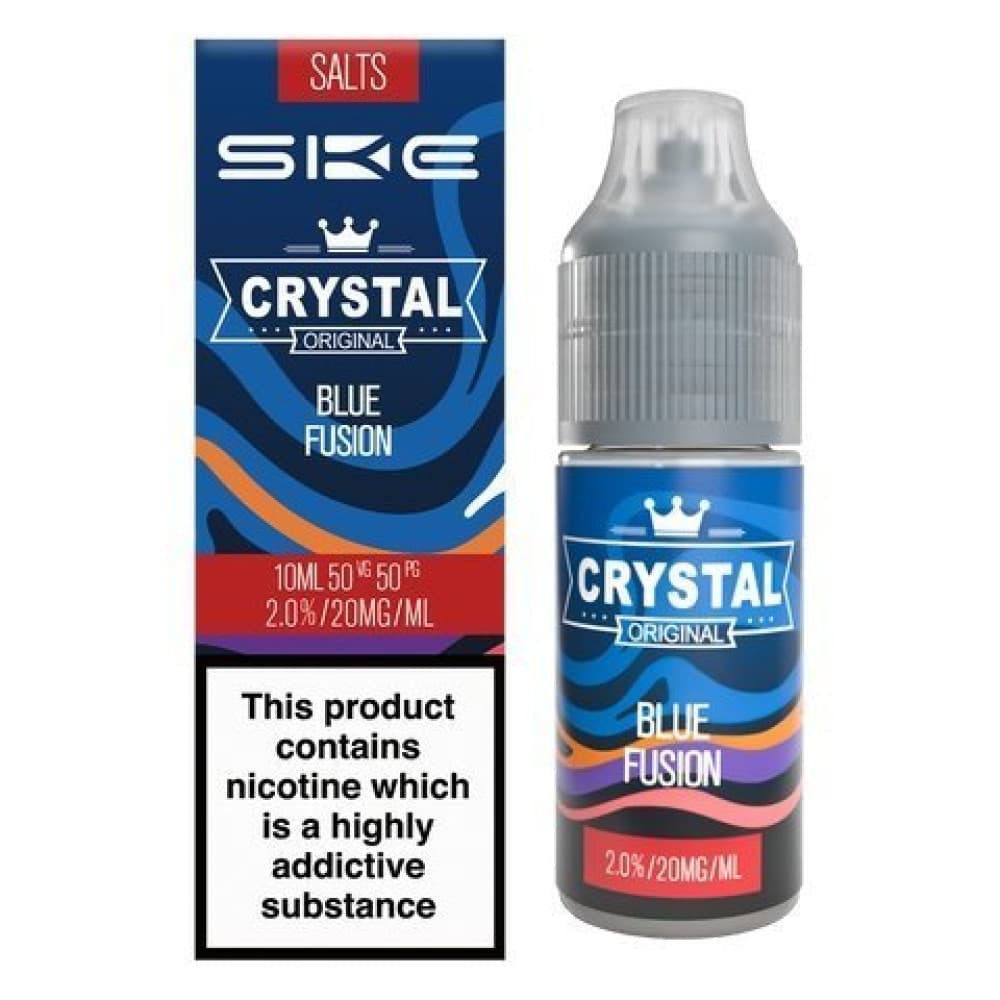  10mg / Blue Fusion Ske Crystal Original Salt 10ml Nic Salts - Box of 10