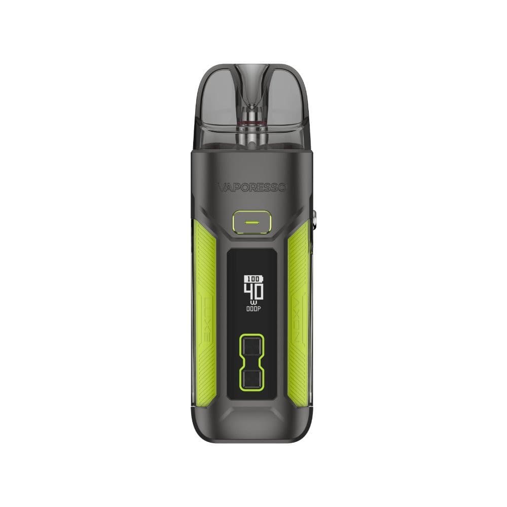 Gunmetal Lime Vaporesso Luxe X Pro Pod Mod Kit