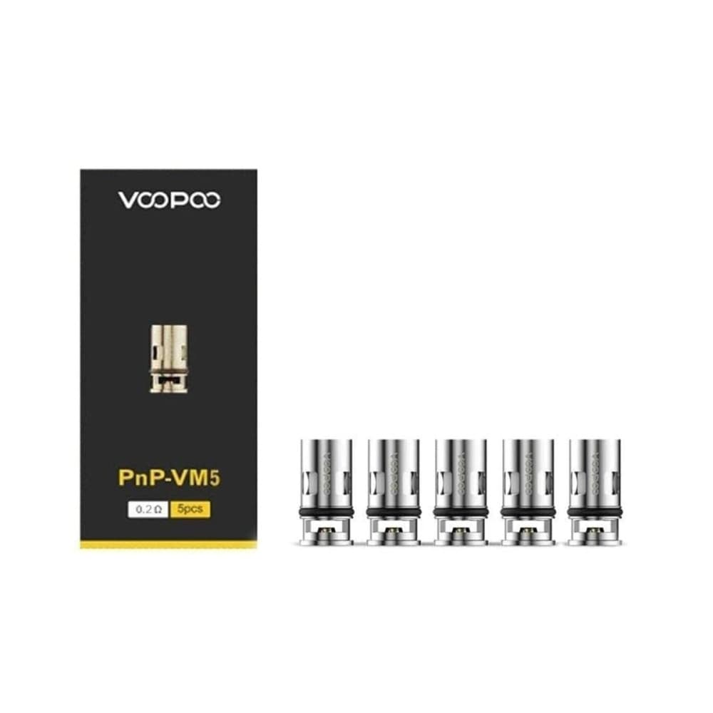  VM5 (0.2 OHM) VooPoo PnP Mesh Replacement Coils - Pack of 5