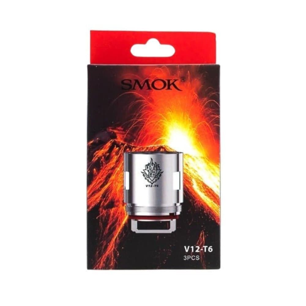  V12-T6 SMOK TFV12 Tank Replacement Coils - Pack of 3