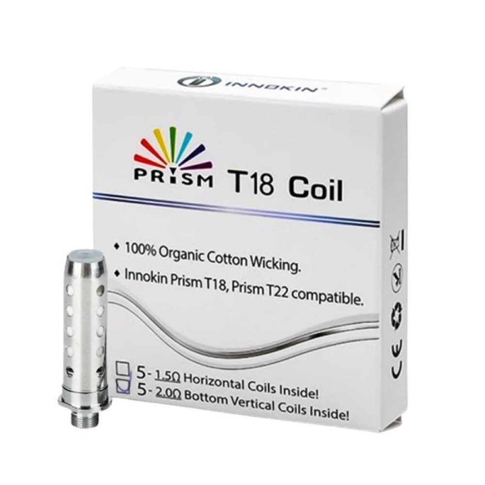  2.0 OHM Innokin Prism T18 / T22 Coils - Pack of 5