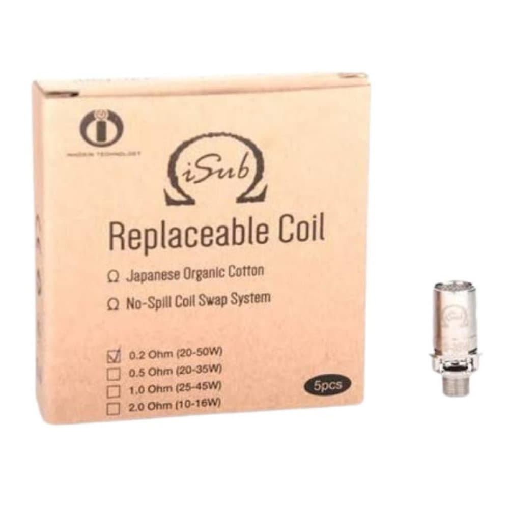  0.2Ohm Innokin iSub Coils - Pack of 5
