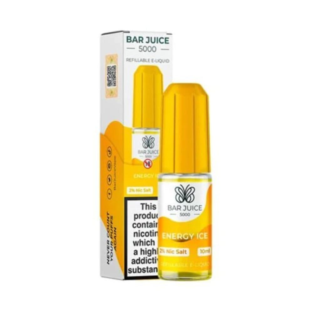  20mg / Energy Ice Bar Juice 5000 - Nic Salt 10ml E-Liquid Box of 10