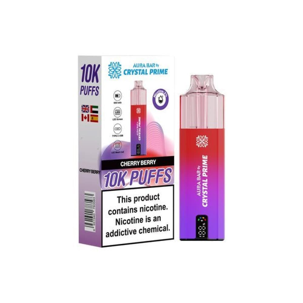  Cherry Berry Crystal Prime 10000 Prefilled Vape Kit