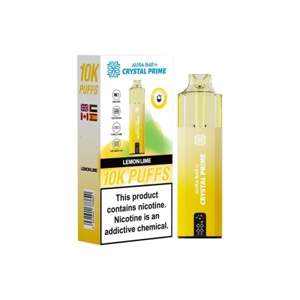  Lemon Lime Crystal Prime 10000 Prefilled Vape Kit