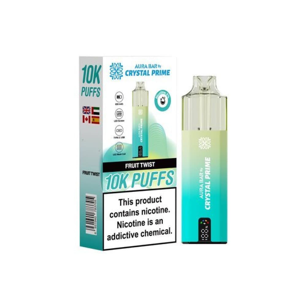  Fruit Twist Crystal Prime 10000 Prefilled Vape Kit