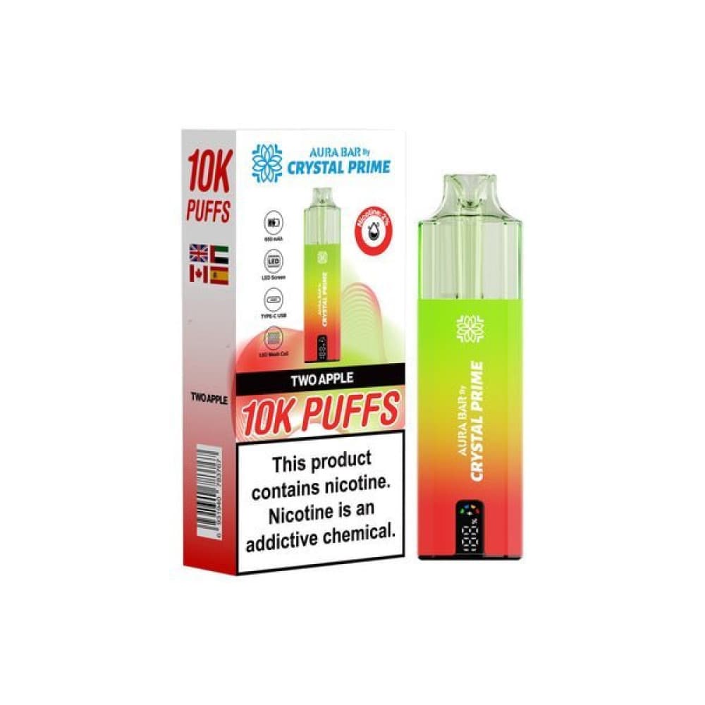  Two Apple Crystal Prime 10000 Prefilled Vape Kit