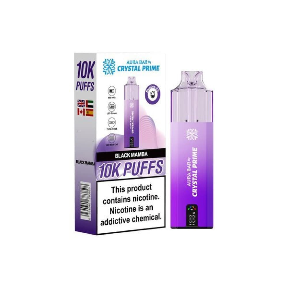  Black Mamba Crystal Prime 10000 Prefilled Vape Kit