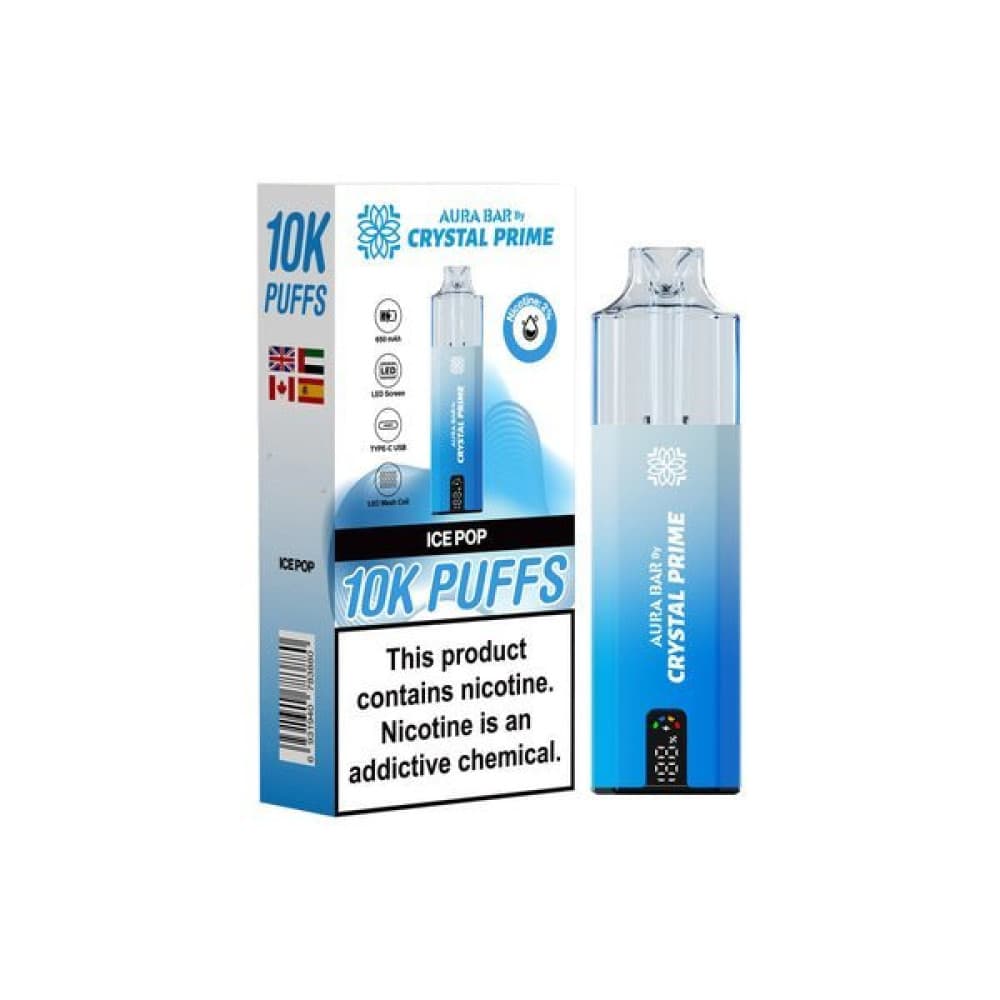  Ice Pop Crystal Prime 10000 Prefilled Vape Kit