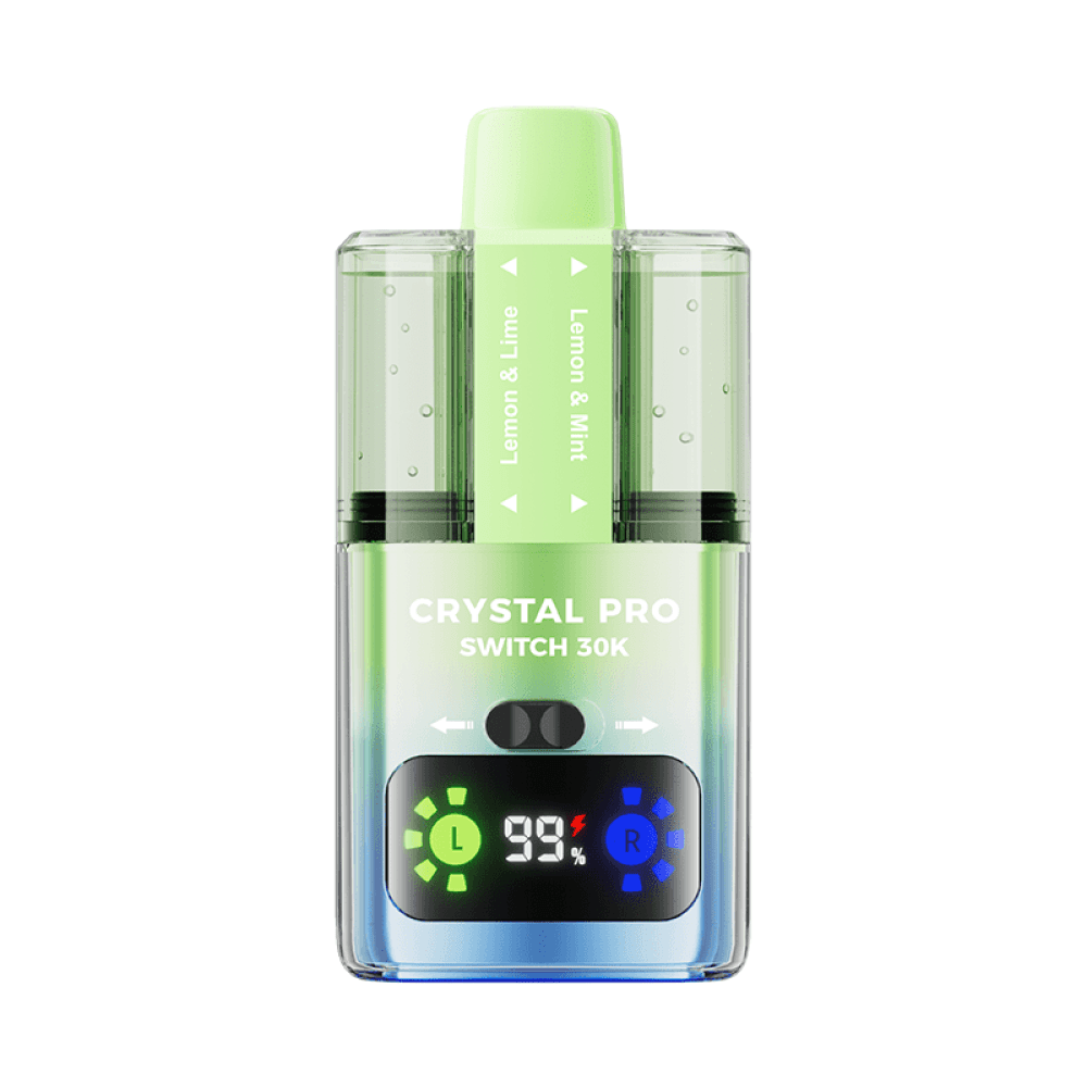  Blueberry Cherry Cranberry/Blueberry Kiwi Crystal Pro Switch 30k Prefilled Vape Kit | TPD Big Puffs