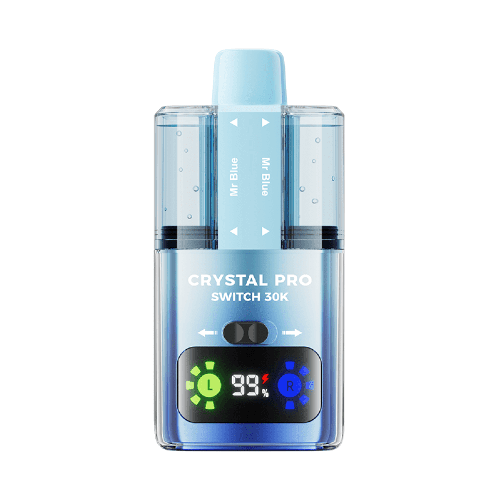  Mr Blue/MrBlue Crystal Pro Switch 30k Prefilled Vape Kit | TPD Big Puffs