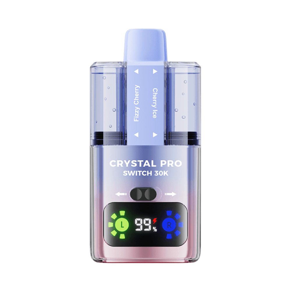  Fizzy Cherry/Cherry Ice Crystal Pro Switch 30k Prefilled Vape Kit | TPD Big Puffs