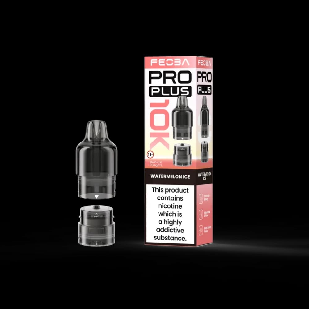  Watermelon Ice Feoba Pro Plus 10k Refill Pods Box of 5