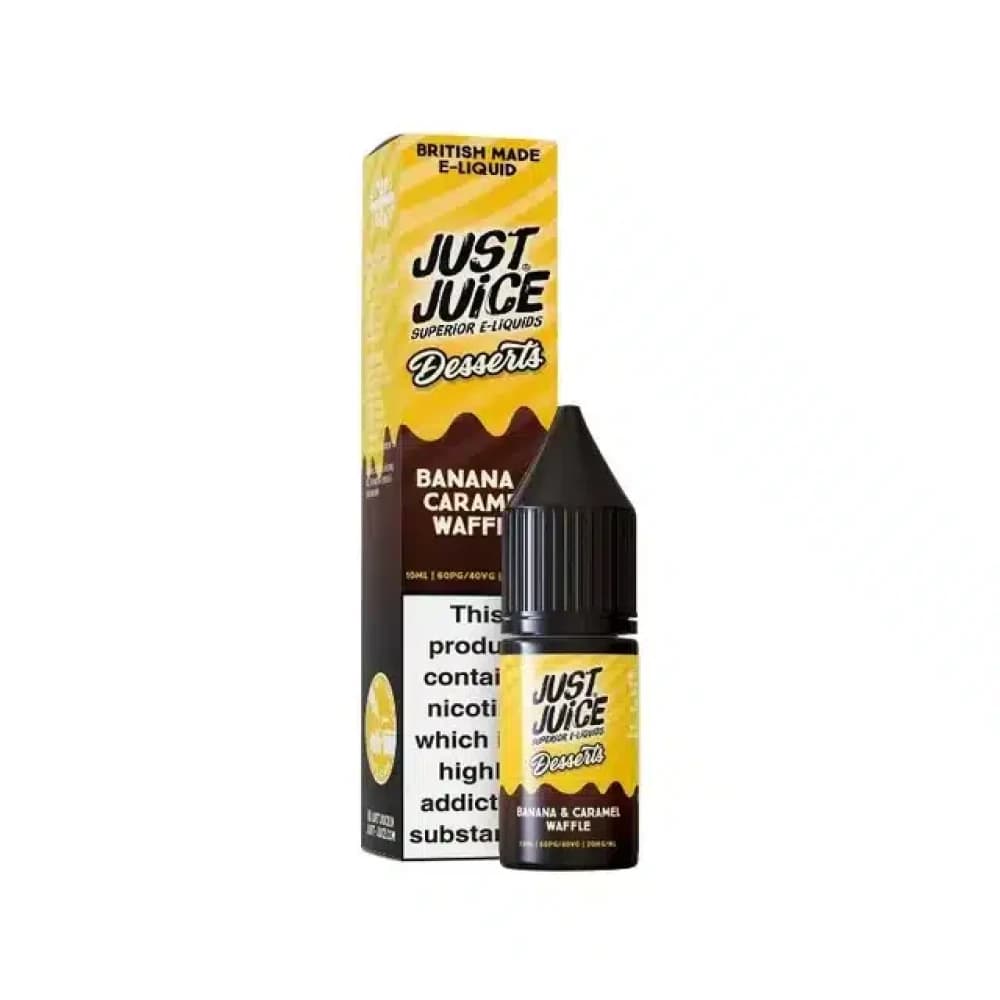  Banana Caramel Waffle / 20mg Just Juice Desserts Nic Salts 10ml Box of 10
