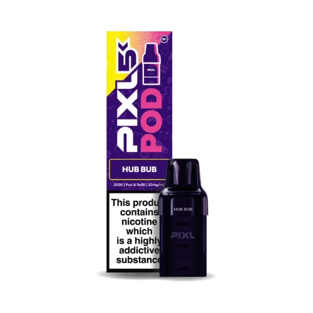  Hub Bub (Pre-Order) Pixl 5K Refill Pods Box of 5