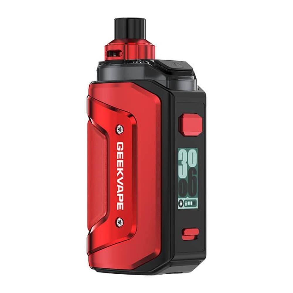  Blaze Red Geekvape Aegis Hero 5 Pod Vape Kit
