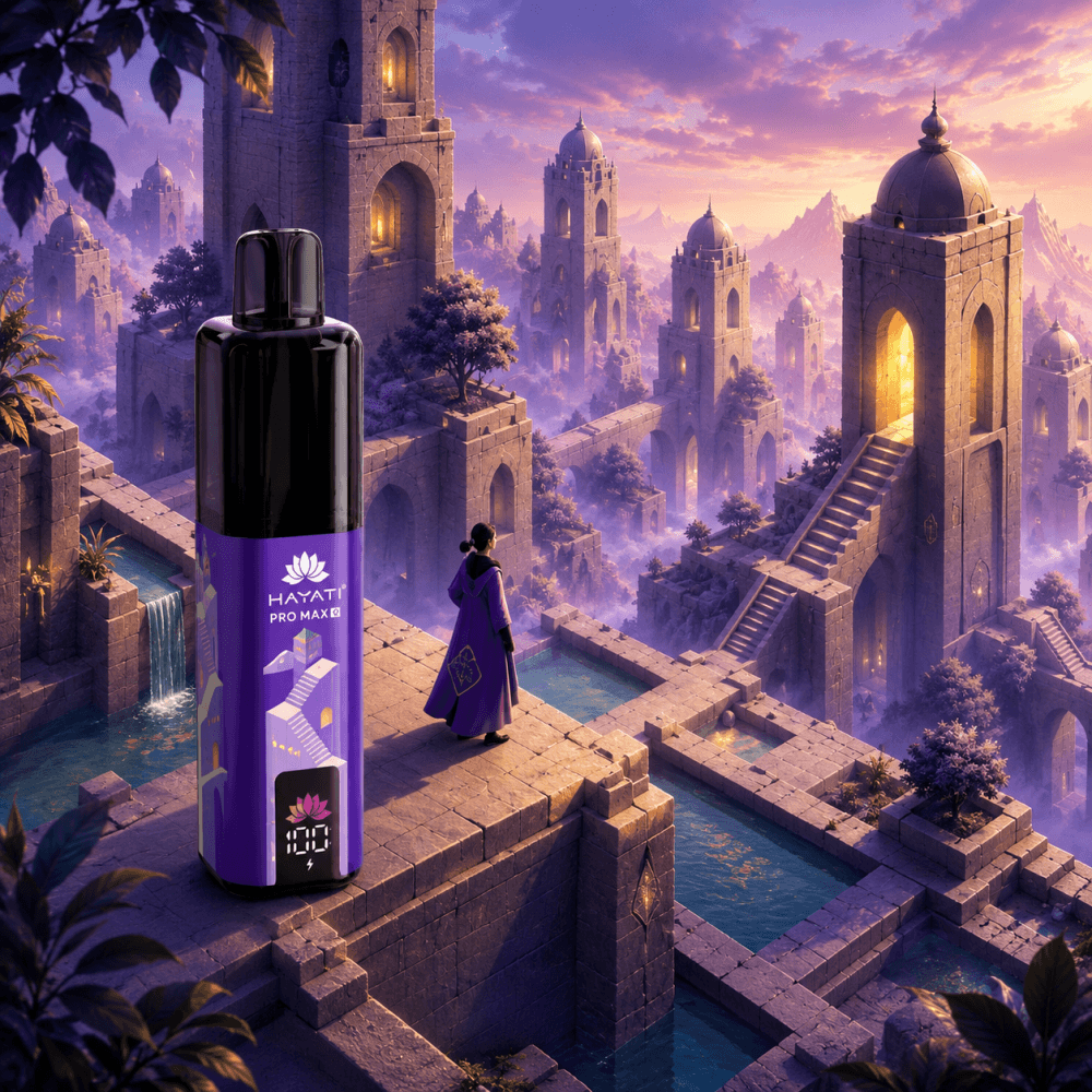  Juicy Peach (Geometric World) Hayati Pro Max Plus 6000 Player Edition Box of 5