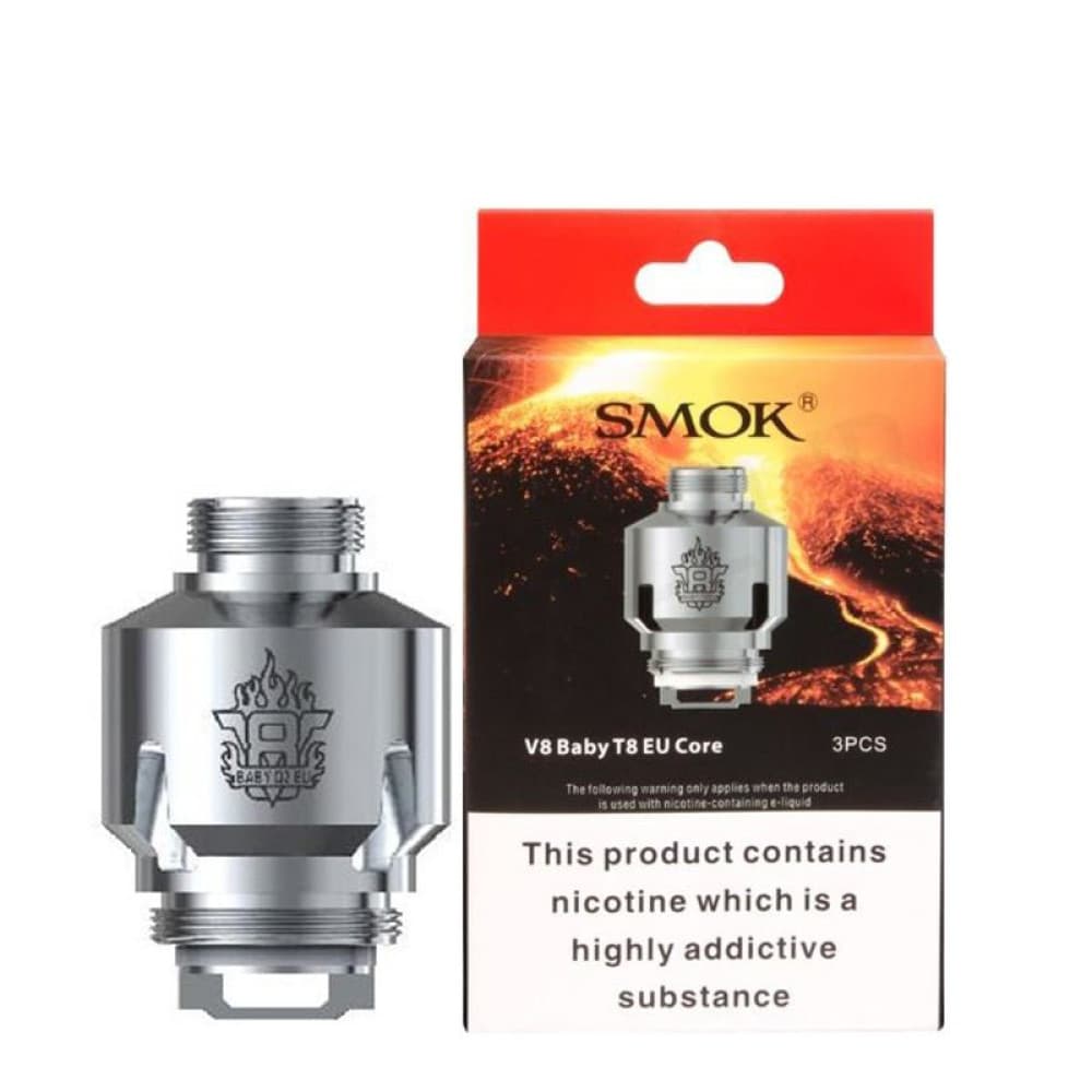 Smok V8 Baby T8 EU Core 0.15 ohm Coils - (3pack)