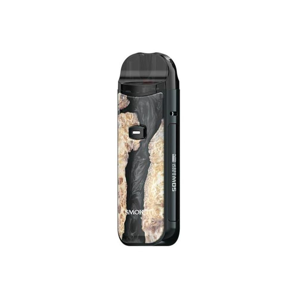 Black Stabilizing Wood Smok Nord 50w Pod Vape Kit
