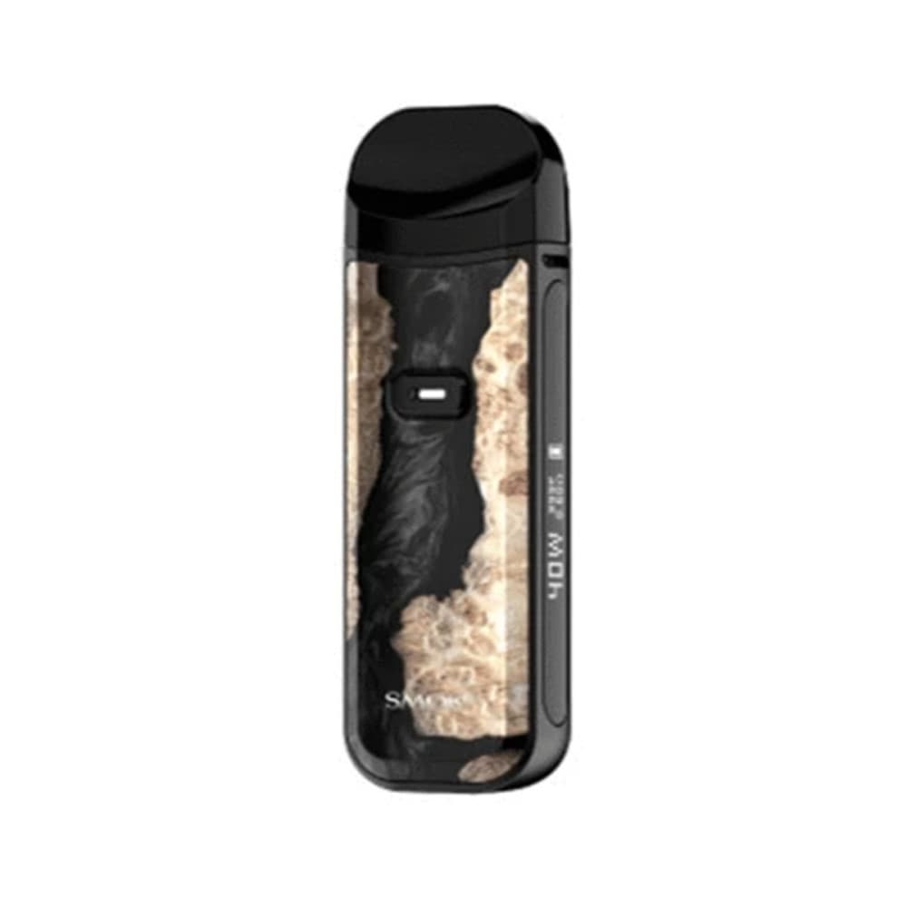 Black Stabilizing Wood Smok Nord 2 Pod Kit