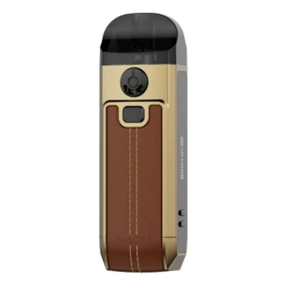 Brown Leather Smok Nord 4 Pod Kit