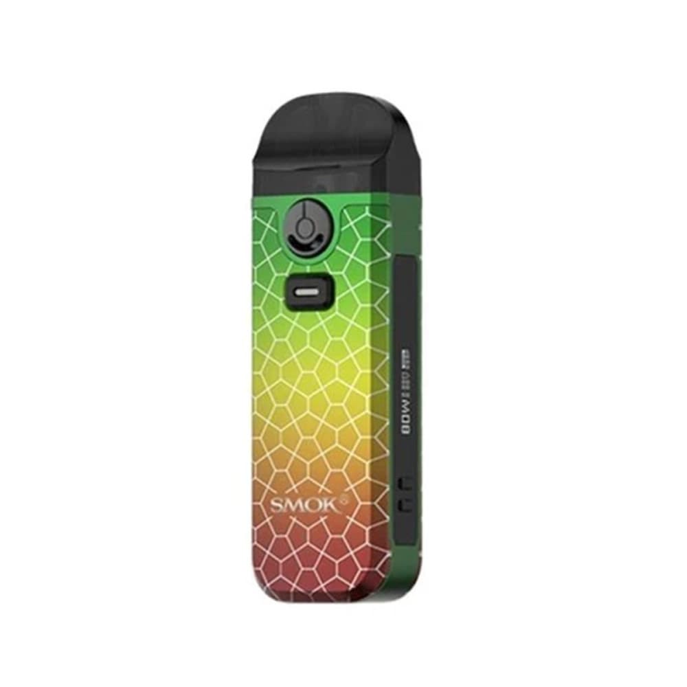 Rasta Green Armour Smok Nord 4 Pod Kit