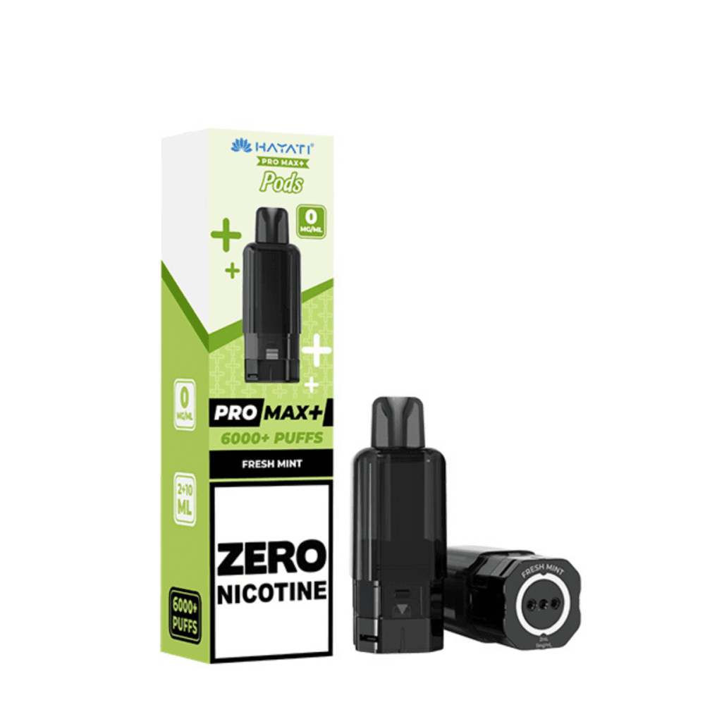 Fresh Mint Hayati Pro Max 0% Replacement Pods