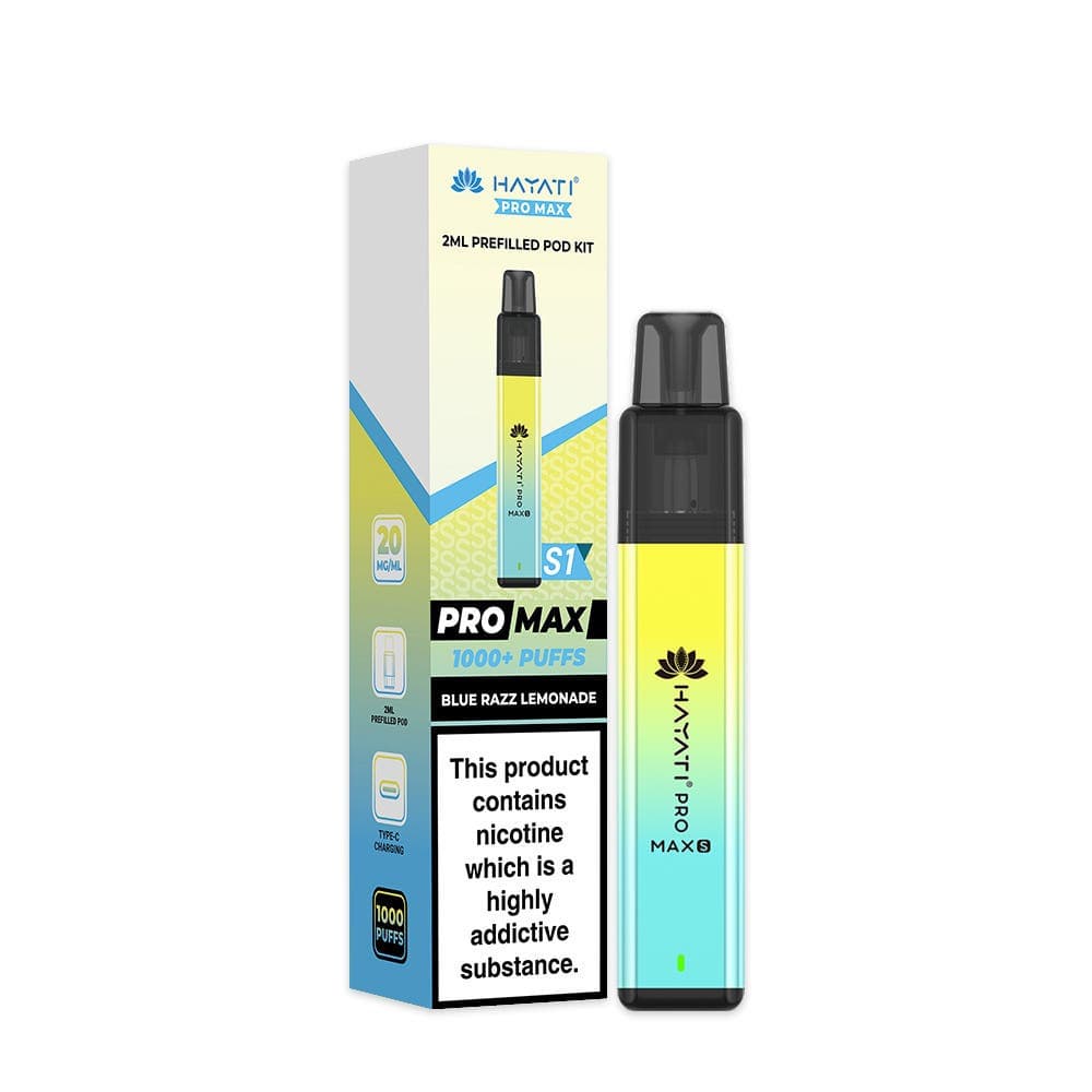 Blue Razz Lemonade Hayati Pro Max S1 Prefilled Pod Kit