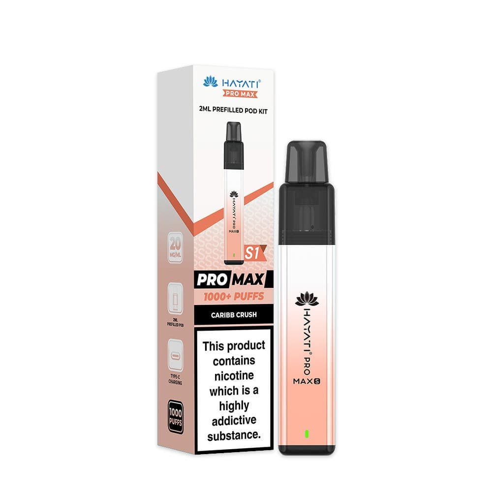 Caribb Crush Hayati Pro Max S1 Prefilled Pod Kit