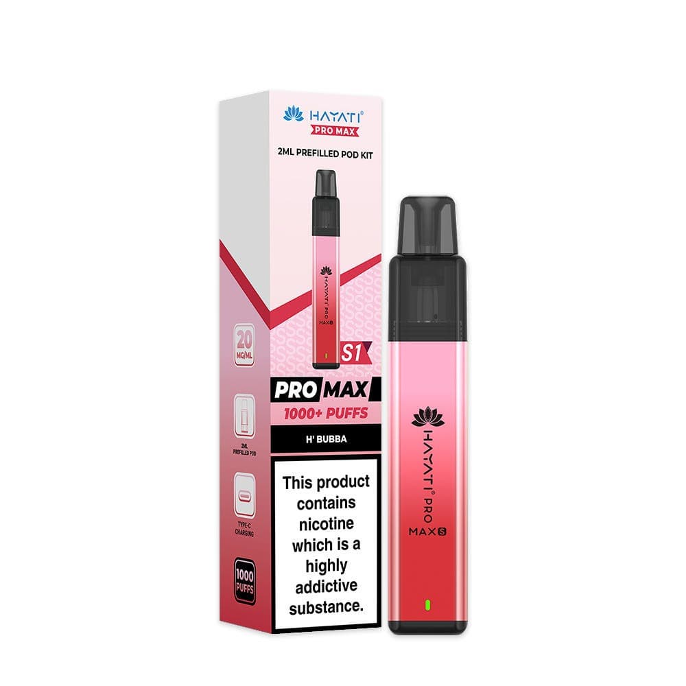 H'Bubba Hayati Pro Max S1 Prefilled Pod Kit