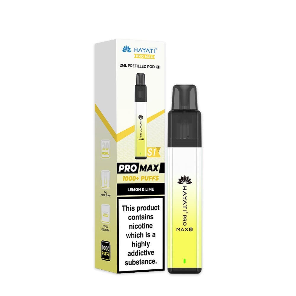 Lemon Lime Hayati Pro Max S1 Prefilled Pod Kit