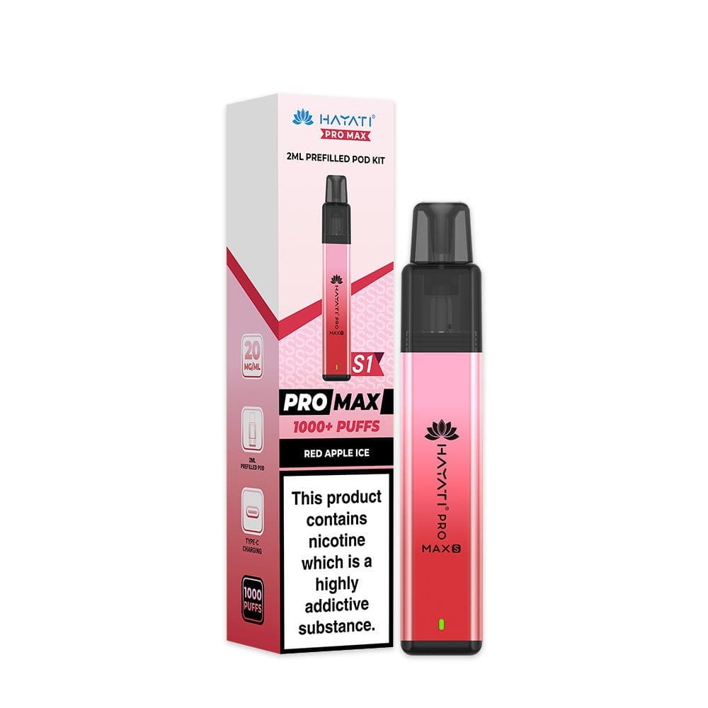 Red Apple Ice Hayati Pro Max S1 Prefilled Pod Kit