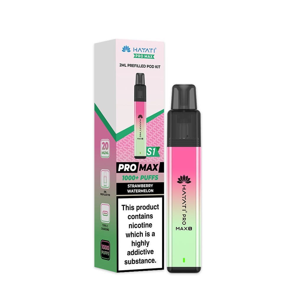 Strawberry Watermelon Hayati Pro Max S1 Prefilled Pod Kit